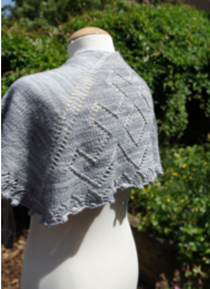 Winter Berry Shawl