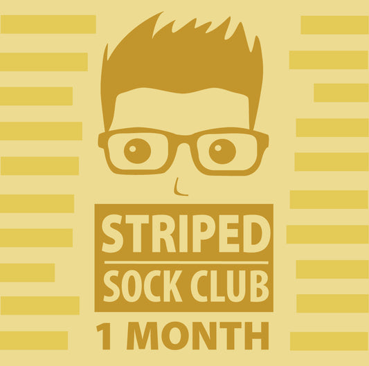 Striped Sock Club 1 Month