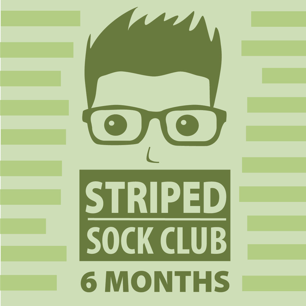 Striped Sock Club 6 Months